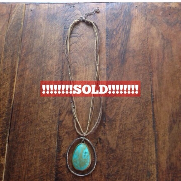Absolutely stunning genuine turquoise necklace
