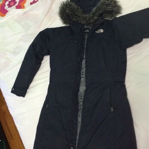 North Face HyVent winter coat. Size small