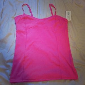 Bright pink top