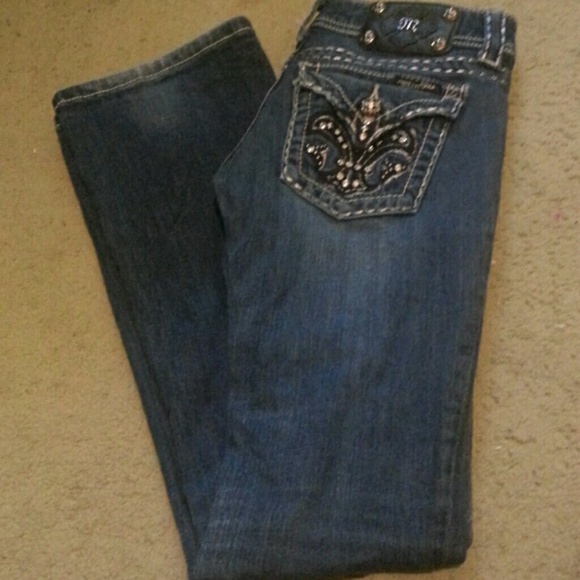 Euc miss me jeans size 26 inseam 31.5.