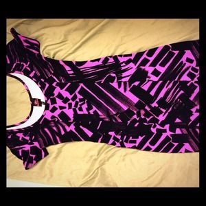 Short sleeved bodycon dress -cotton by 2b Bebe