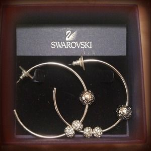 Swarovski earring.