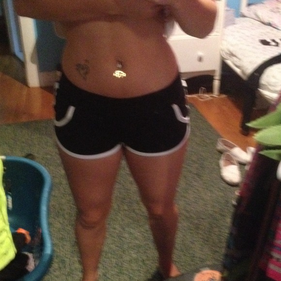 Black shorts