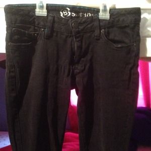 Black skinny jeans