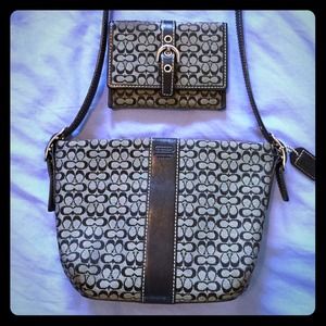 Coach purse + wallet