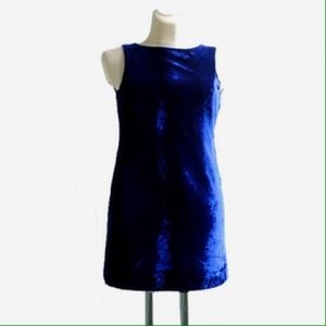 💙 Versace Jeans Couture - Blue Velvet Dress 💙