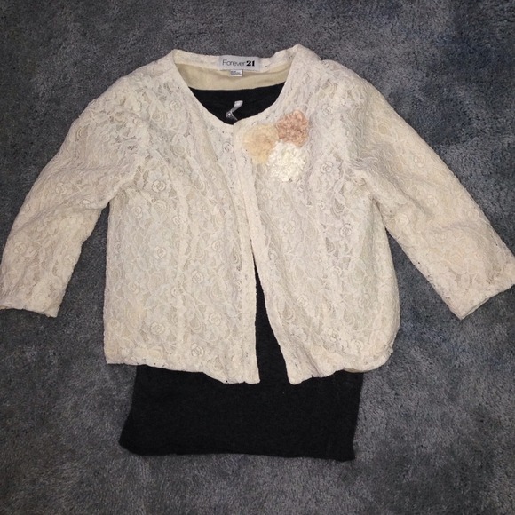 Lace blazer