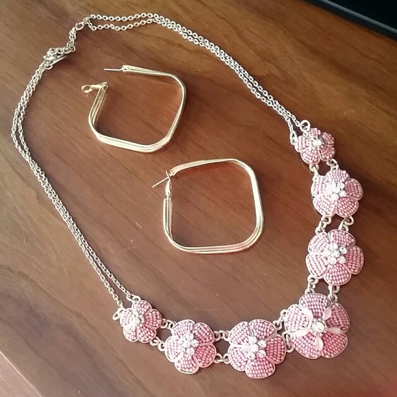 Jewelry - *FINAL*PRICE* Soft Pink Fashion set
