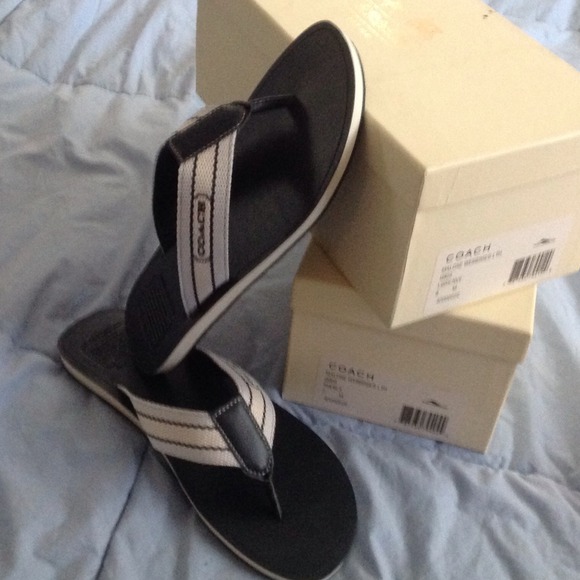 NWT Coach slippers - Picture 1 of 3