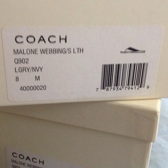 NWT Coach slippers - Picture 3 of 3