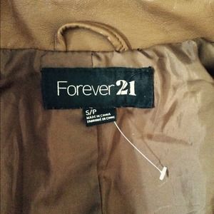 Faux leather jacket never worn!!