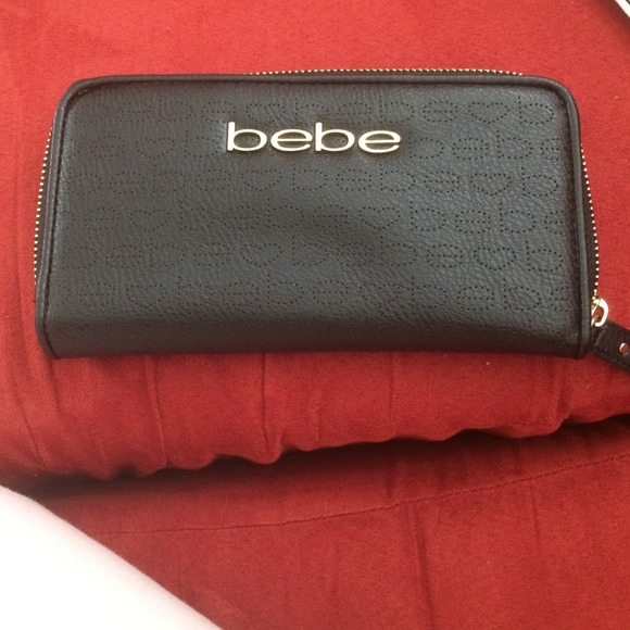 Black and Gold Wallet 100% AUTHENTIC Bebe