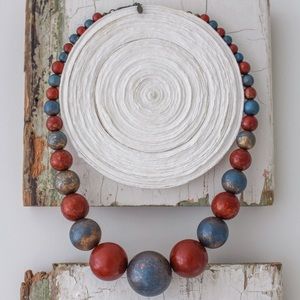 Wooden Bead Necklace