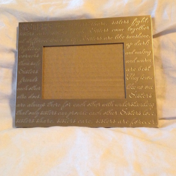 Sisters picture frame