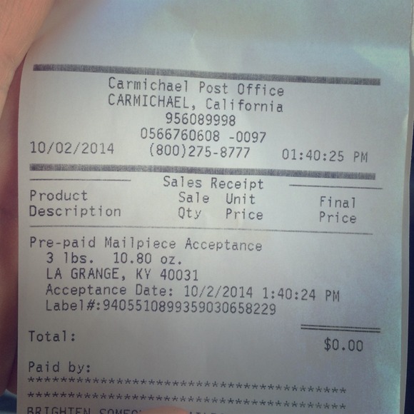 It's shipped ! - Picture 1 of 1
