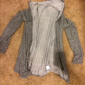Grey cardigan