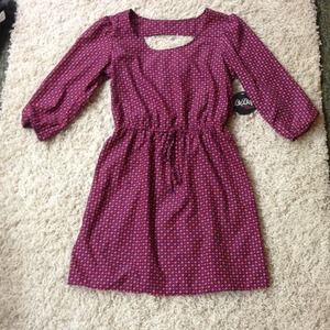 Triangle Cut Out Dress