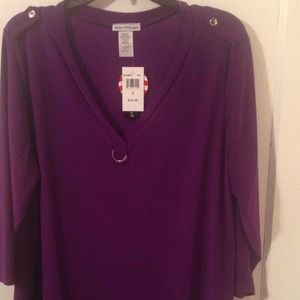 Beautiful never worn purple blouse!