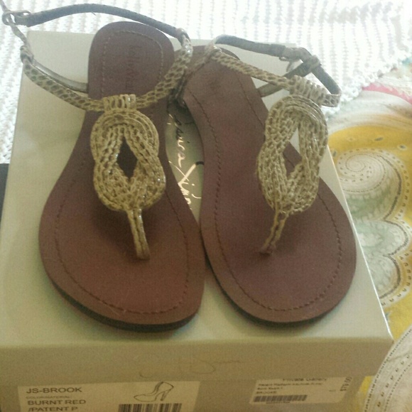 Leather sandals