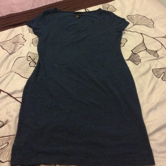 Navy Shirt Dress