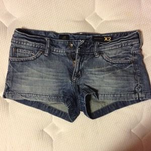 Express jean shorts