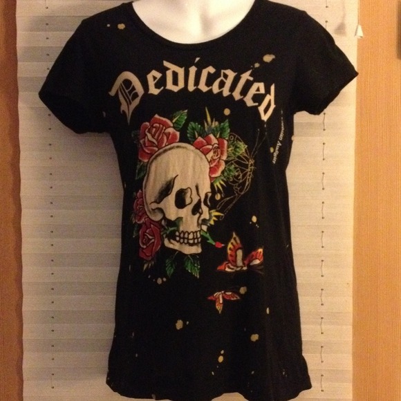 Ed Hardy Dedicated Tee - Picture 1 of 4