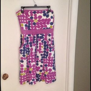 Roxy strapless dress