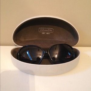 Authentic Black Coach Sunglasses