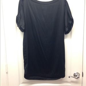 DVF little black dress