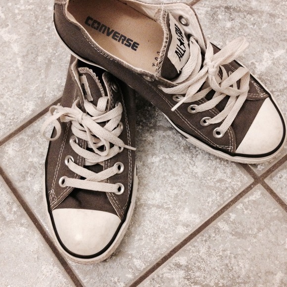 Grey Converse