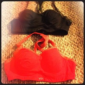 2 Victoria's  secret very sexy sport bras