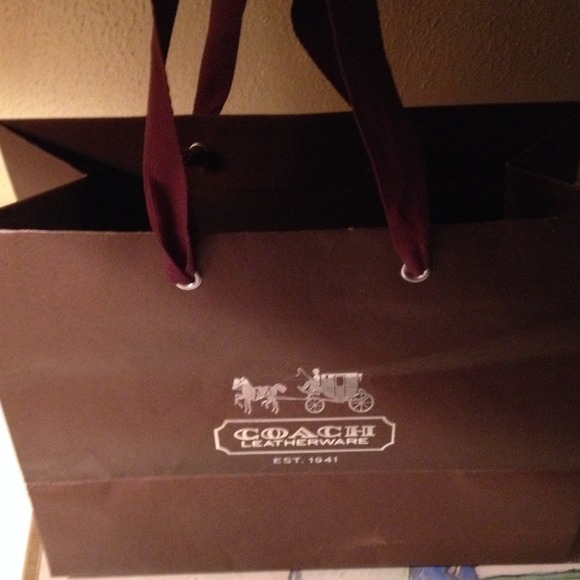 COACH Gift Bag. SOLD on another site