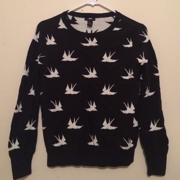 Forever 21 bird sweater