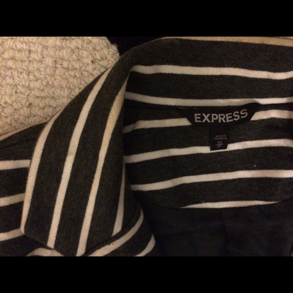 Express Cotton Blazer. - Picture 4 of 4