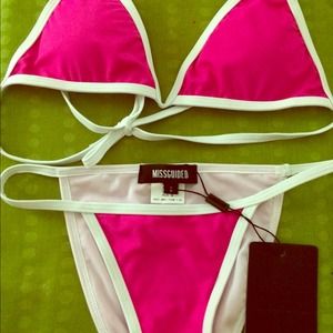 •Neon Pink Bikini•
