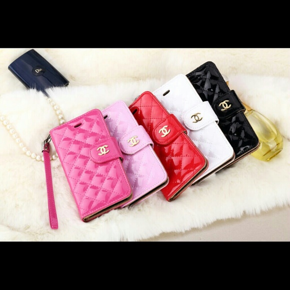 Chanel Patent Leather iPhone 6, 6 Plus Card Case