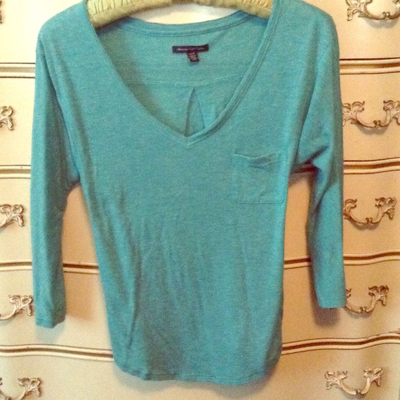 American Eagle 3/4 sleeve top