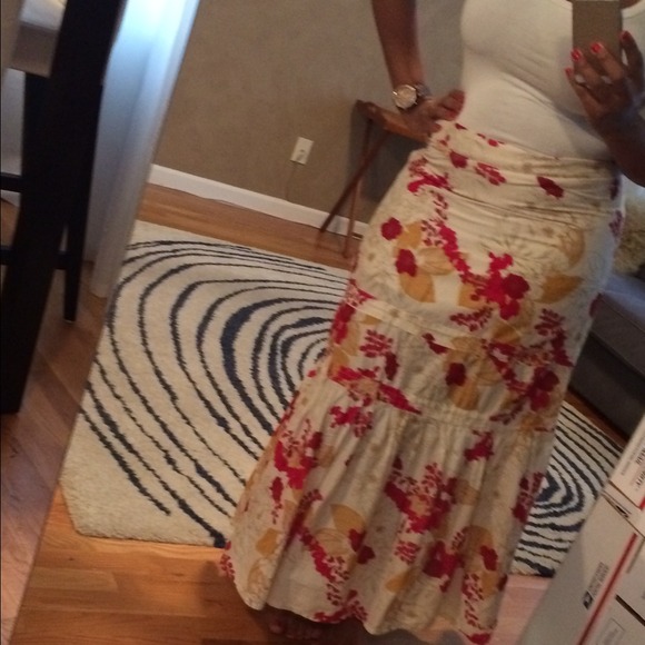 Floral skirt