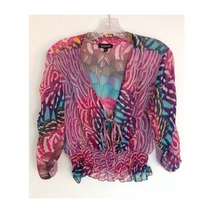 Print blouse