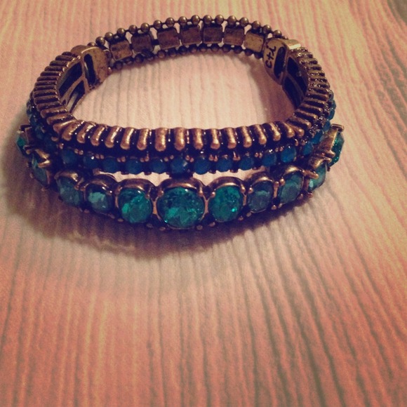 Chloe + Isabel Embellished Stretch Bracelet.