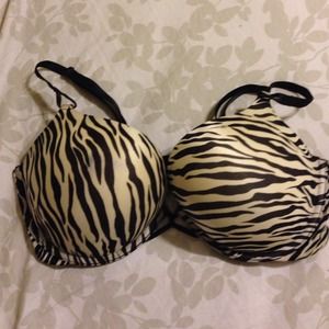 VS  ZEBRA BOMBSHELL BRA
