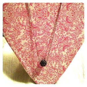 Chloe + Isabel Pave Sliding Ball Necklace