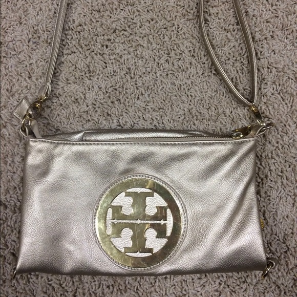 Tory burch cross body/clutch purse
