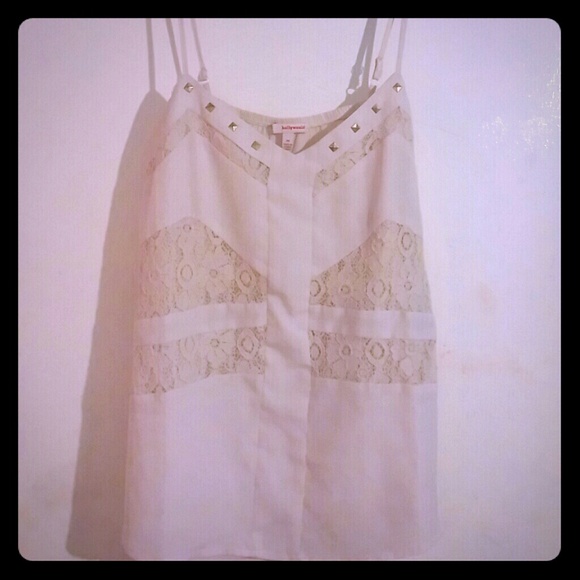 Dressy ivory shirt and green skull cardigan