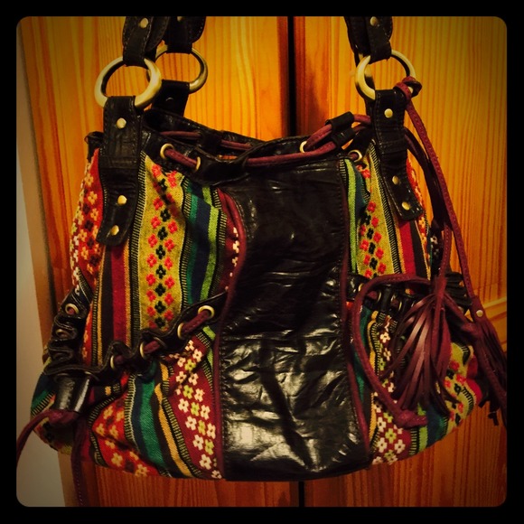Adorable Bag with Tassles.