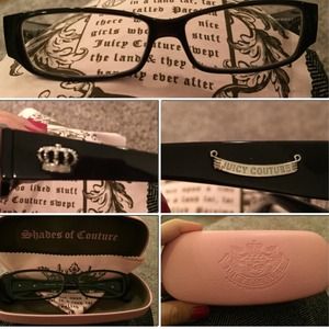 Juicy Couture "Drama Queen" eyeglasses never worn