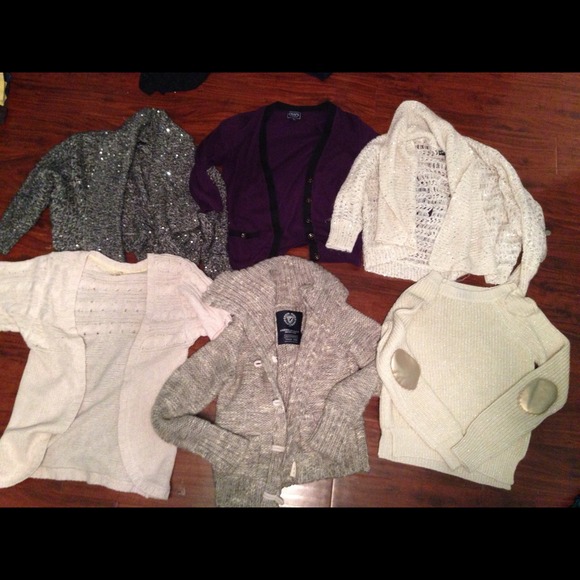 Bundle of six sweaters!
