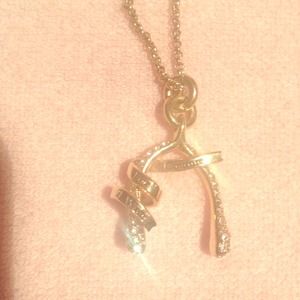 JUICY COUTURE WISHBONE NECKLACE