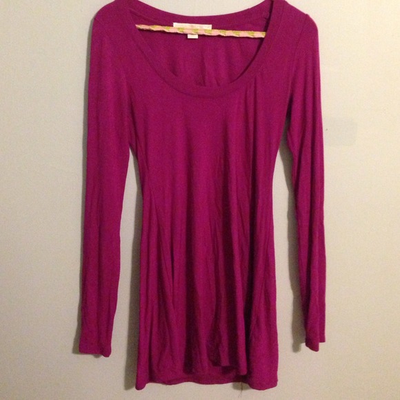 Long plum top!
