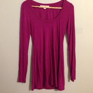 Long plum top!